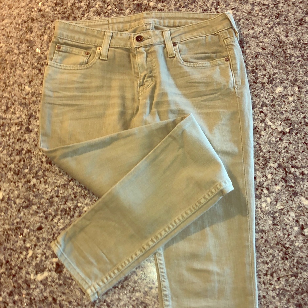 Big Star Sage Green Skinny Jeans